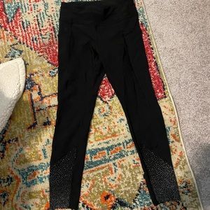 Lululemon Tight legging Black 7/8 Scalloped